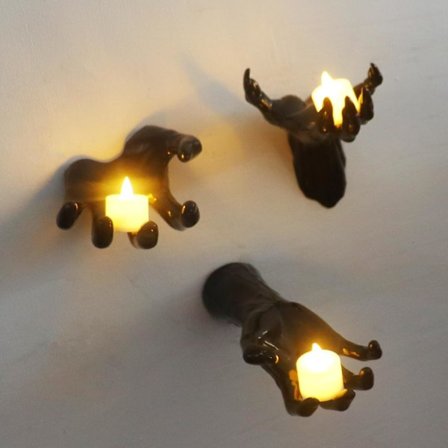 Väggdekoration Mystisk Hand - Häxans Vägg Hand Staty | Räckande Vägg Händer Skulptur För Utomhus | Spöklikt Halloween Väggdekoration