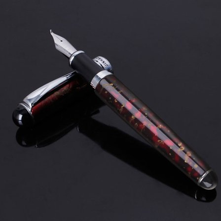 JINHAO X750 Art Fountain Pen Vedettävä cap kirjoitusmaalaus lahja