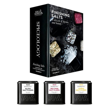 Mill & Mortar Finishing Salts, Helse & Madvarer, Krydderier, Salt