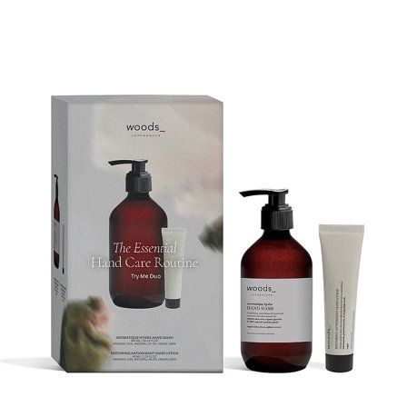 Woods Copenhagen The Essential Hand Care Routine Try Me Duo Gaveæske, Gaver, Gaveæsker, Skincare Gaveæsker