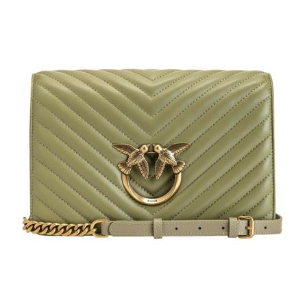 Pinko, Shoulder Bags Groen, Dames, Maat:ONE Size