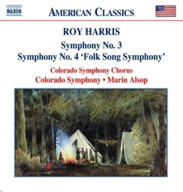 Sinfonia n.3, n.4 folksong symphon Roy Ellsworth Harris