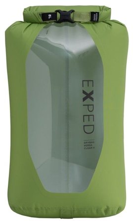 Exped Drybag Versa Clear 8 kuivapussi, Meadow