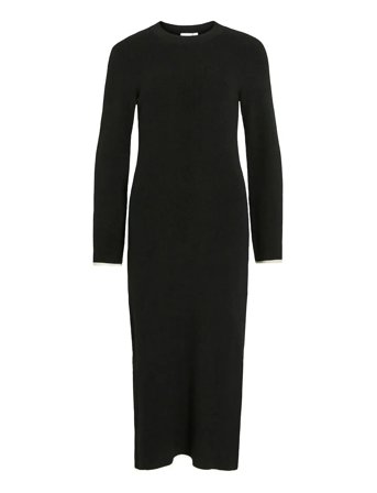 Vila | Vikerry O-Neck L/S Knit Maxi Dress-Noos | L