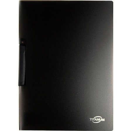 Titanum A4 mapp i svart titan (SKTBK)