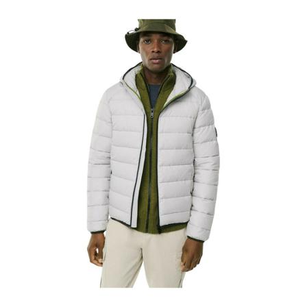 Ecoalf, Down Jackets Grijs, Heren, Maat:L