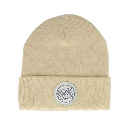 Santa Cruz - Beige cuff Beanie - Beanie Contour Bubble Dot Calico Cuff @ Hatstore
