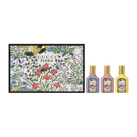 Gucci Flora Set cont.: Gorgeous Gardenia Eau de Parfum 30 ml + Gorgeous Orchid Eau de Parfum 30 ml + Gorgeous Magnolia Eau de Parfum 30 ml 1.0items