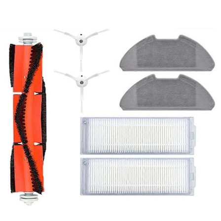 Hepa Filter for Xiaomi Robotstøvsuger-Mopp 2 Pro MJST1SHW Moppeklut Hovedsidebørste Mijia Støvsuger