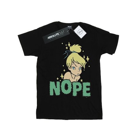 Disney Womens/Ladies Tinker Bell Nope Bomull Boyfriend T-shirt