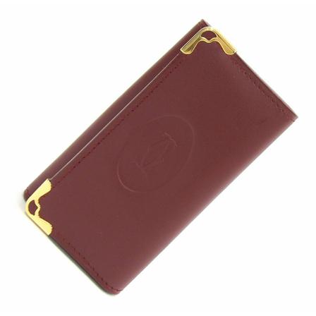 Cartier Vintage, Wallets Cardholders Rood, unisex, Maat:ONE Size