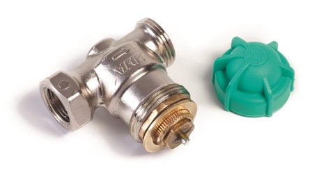 MMA FVRE 15 Radiatorventil DN 15, 1/2" Rett, Varme
