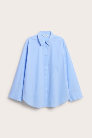 Kappahl | Poplinskjorte Lyseblå XS | Lyseblå