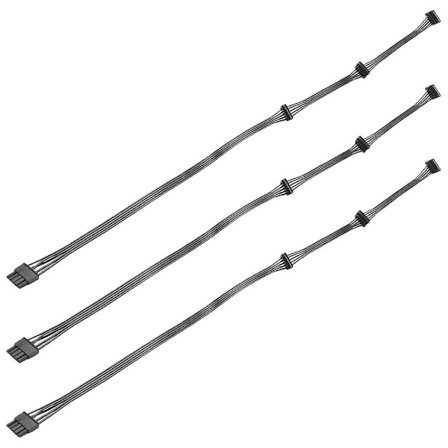 3x 5pin 1 til 3 perifer 4 pin Molex Ide 5p Psu strømforsyningskabel til V550 V650 V700 V750 V850 V1