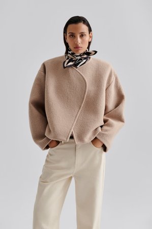 Malina - Elia jacka - M - Greige