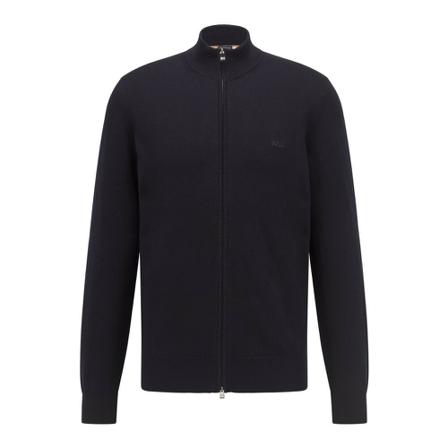 Hugo Boss Zip-throughs , Blauw , Heren , Maat: 3XL Hoodies & sweatvesten