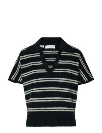 Selected | Slflulu Ss Knit Polo | XL