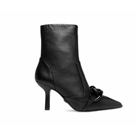 Michael Kors Scarlett Leather Laarzen , Zwart , Dames , Maat: 40 EU High heels