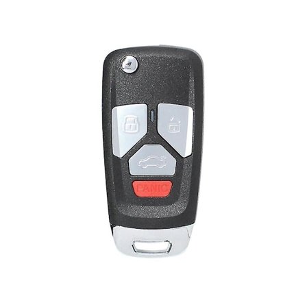 For Xnau02en Universal Trådløs Fjernkontrollnøkkel 4 Knapper For Type For Vvdi Nøkkelverktøy EIQ