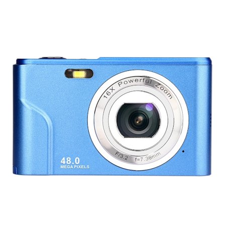 Digitalkamera 1080P / 48 megapixel / 16x zoom Blue