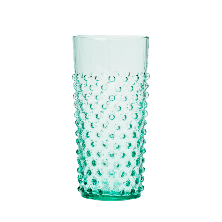 In Flore Cecilia Dricksglas Höga, 2-pack Glas Grön 14cm