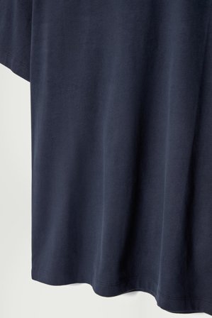 COS Men's Regular Brushed-Cotton T-Shirt in Blue