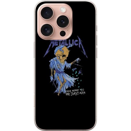 Yhteensopiva Puhelinkuori Apple iPhone 16 Pro Metallica Rock Musiikki Bändi Hardrock