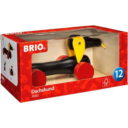 Brio Pull Toy Mäyräkoira 30332
