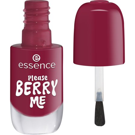 essence gel nail smalto unghie effetto gel 20-please BERRY ME 8ml - Smalto Effetto Gel