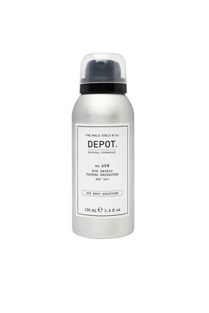 DEPOT Sun Shield Tattoo Protector - Spf 50+ 100 ml, Skincare, Kropspleje, Pleje Til Tatoveringer