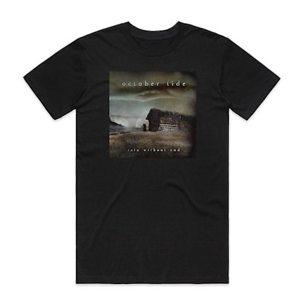 October Tide Rain Without End T-shirt Svart