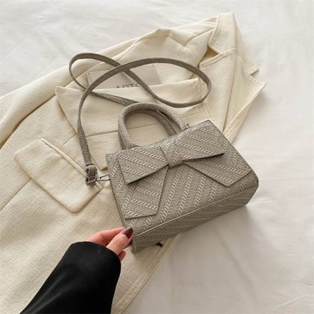 Rosett Handväska Axelväska GRÅ