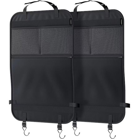 Bilorganisator - Bilsetebeskyttere - Kick Mats - For bilsete med stor lomme - 2 stk