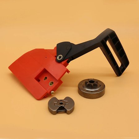 325 7T Kedjebromshandtag Kopplingskåpa Trumma Passar HUSQVARNA 136 137 141 142 Bensinmotorsåg Ersättningsdelar