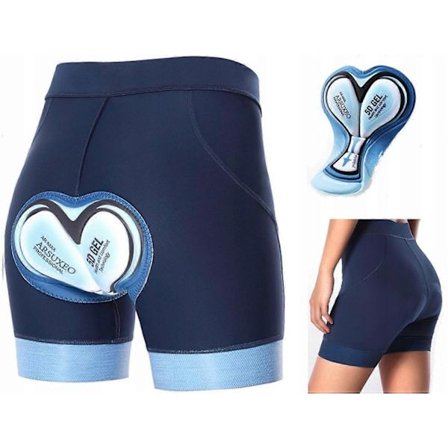 Cykel Tights med Gel Indlæg, Størrelse 5D (L), Cykling[YJD]