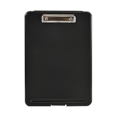 Opbevaringsklipbord Sygeplejersklipbræt SORT