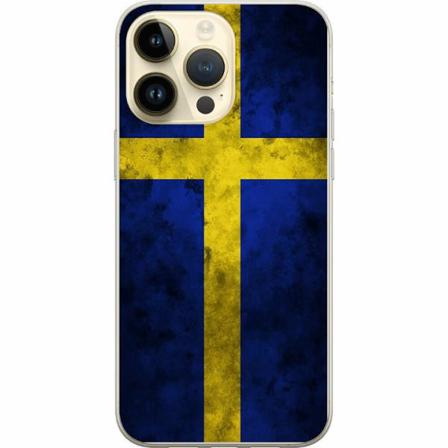 Apple Iphone 14 Pro Max Genomskinligt Skal Sverige Flagga
