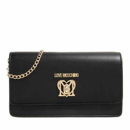 Love Moschino, Cross Body Bags Zwart, Dames, Maat:ONE Size