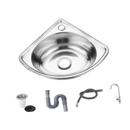 Kulma-pesuallas Kulma-allas Seinään Asennettava Monikäyttöinen Helppo Asennus Kotipesuallas Yksiosainen Allas Hotelliin