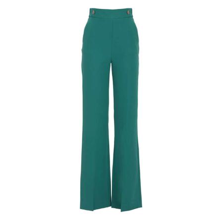 Liu Jo, Trousers Groen, Dames, Maat:L