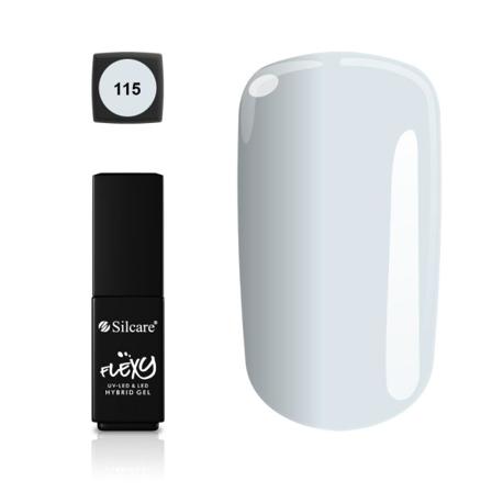 Silcare - Flexy - Hybrid Gel - Color: 115 - 4,5 Gram Ljusgrön