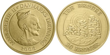 Danmark 2006 - Tre brødre - 20 kr.