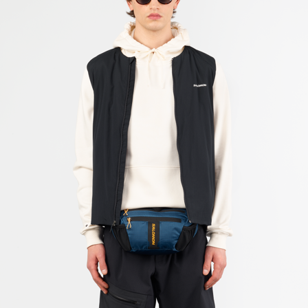 Salomon - ceinture Acs Waist Pack 3 - Dark Blue / Warm Apricot - NS