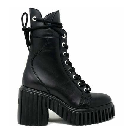 Agl, Tania Platform Boots Czarny, Kobieta, Rozmiar: 41 EU