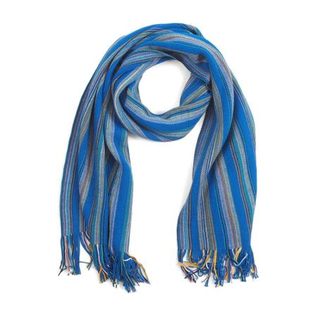 Missoni Rough Knit Scarf , Blauw , Heren , Maat: ONE Size Sjaals