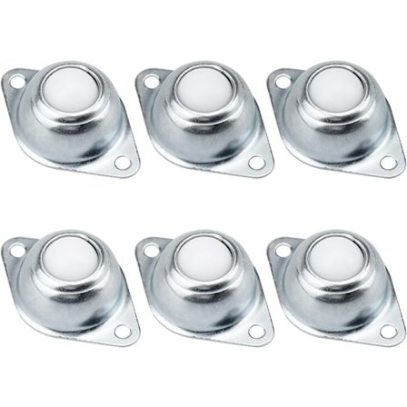 6 stk nylon kulelager, nylon rullelager, transport ruller