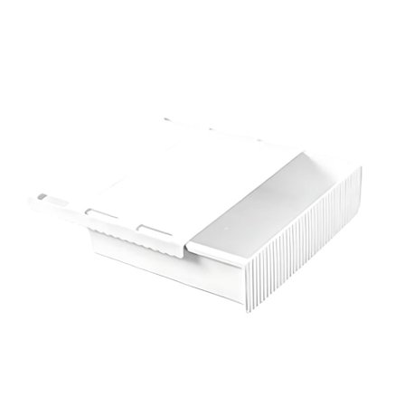 Valkoinen pöydän alle säilytyslaatikko itseliimautuva ja kestävä pöytälaatikko