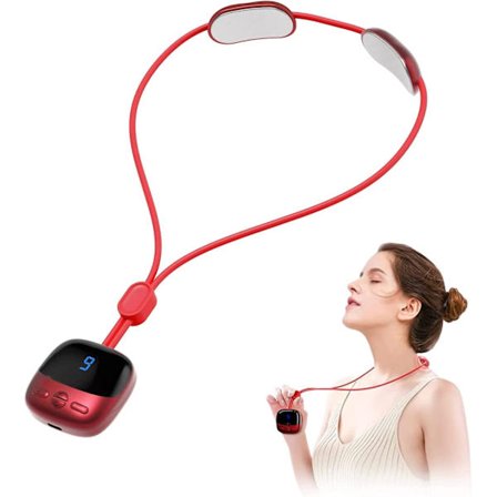 Nackmassager med värme (röd), radiopuls nackmassager, lymfdränage