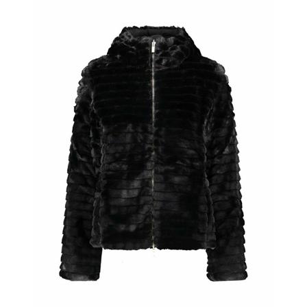 Ciesse Piumini, Faux Fur & Shearling Jackets Zwart, Dames, Maat:M
