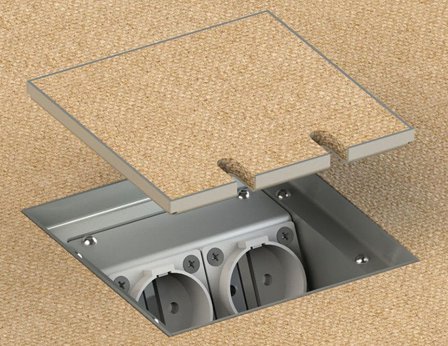 Elit 8802T Golvbox, Installationsmaterial